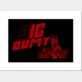 Big Dummy (Red) Posters and Art